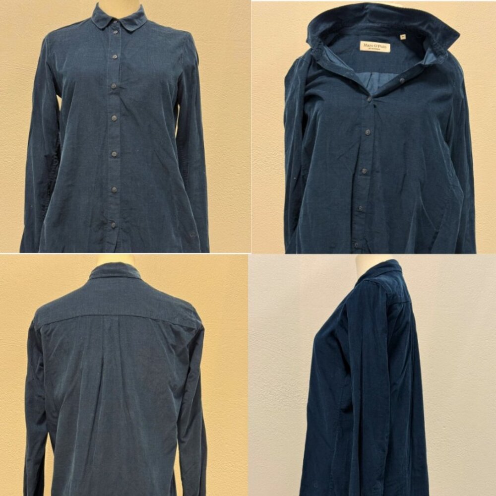 Womens Marc O polo Navy Blue Blouse Size 34 (US 4)